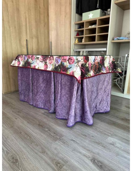 Ropa Forro de Borrego Gran Capacidad Calórica Morada