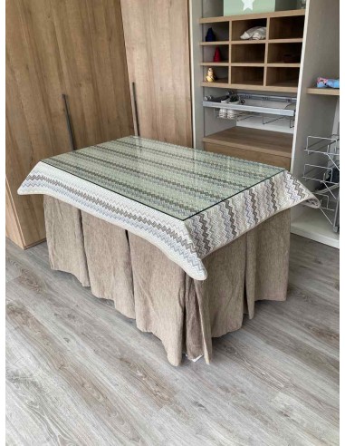 Conjunto Chenilla 10 Pliegues color...