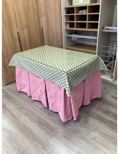 Ropa Chenilla 10 Pliegues color Rosa...