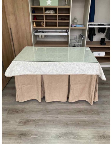 Ropa Chenilla 10 Pliegues color Beige...