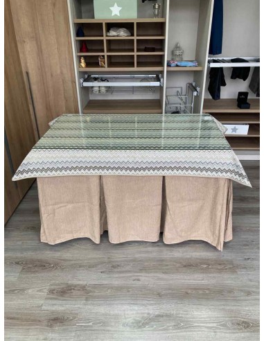 Ropa Chenilla 10 Pliegues color Beige...