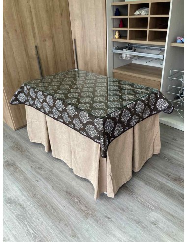 Ropa Chenilla 10 Pliegues color Beige...