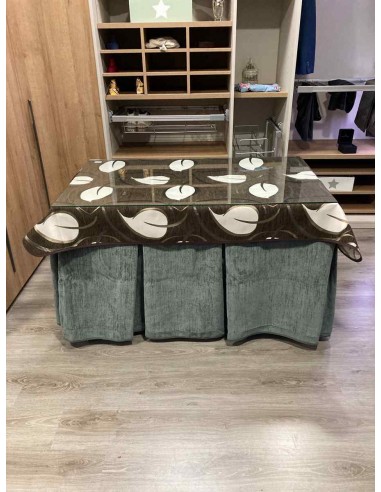 Ropa Doble Grueso 10 Pliegues Gris...