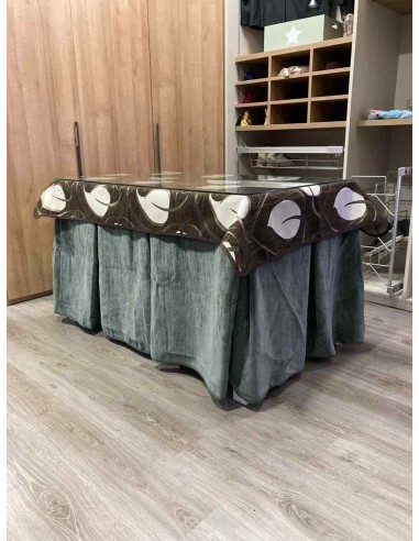 Ropa Doble Grueso 10 Pliegues Gris...