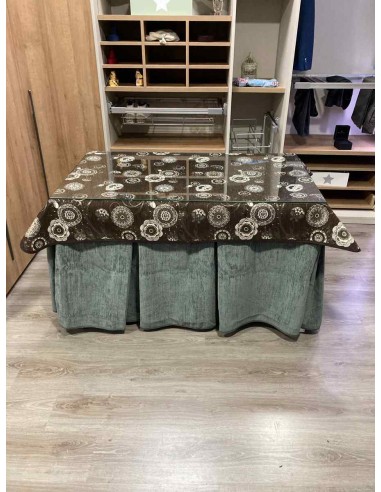 Ropa Doble Grueso 10 Pliegues Gris...