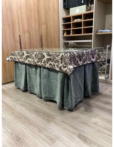 Ropa Doble Grueso 10 Pliegues Gris...