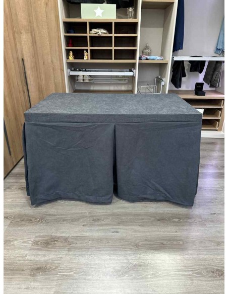 Conjunto Antimanchas Aterciopelada Triplegrueso color Grafito