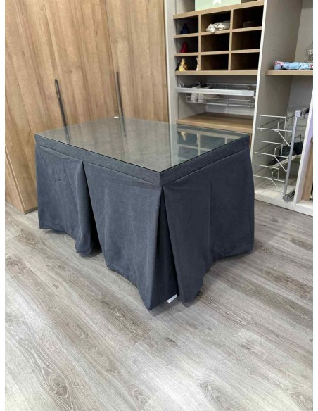 Ropa Antimanchas Aterciopelada Triplegrueso color Grafito