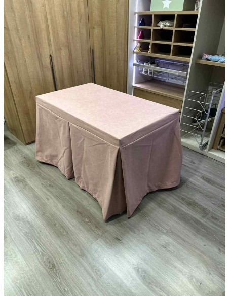 Conjunto Antimanchas Aterciopelada Triplegrueso color Rosa