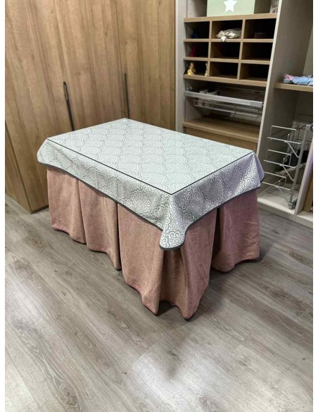 Ropa Antimanchas Extragruesa Ultraeficiente Rosa con Tapete Sol