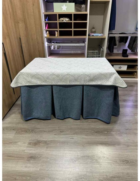 Conjunto Antimanchas Extragruesa Ultraeficiente Azul con Tapete Sol