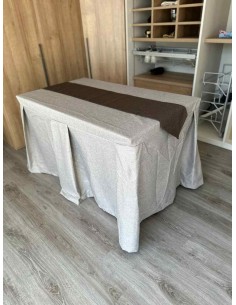 Camino de Mesa Color Chocolate