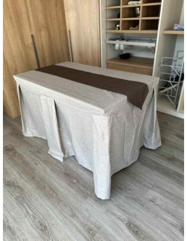 Camino de Mesa Color Chocolate