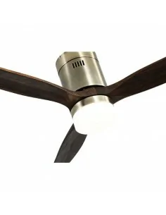 Ventilador de techo con mando a distancia y temporizador color cuero  Aguilón 2