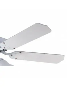 Ventilador de techo con 3 tulipas aspas blancas - Garbin 2