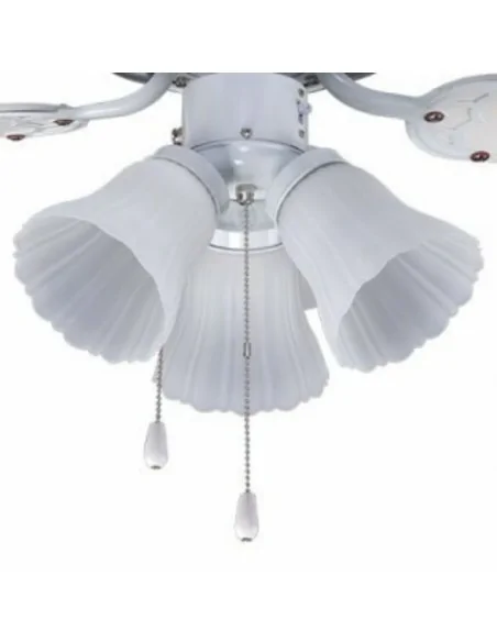 Tulipas del ventilador de techo blanco modelo garbin