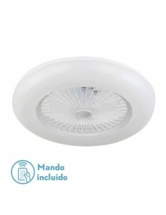 Ventildor de techo con luz sin aspas y control remoto - Peri