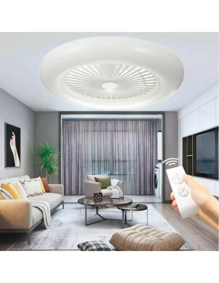 Ventilador techo sin aspas con mando a distancia