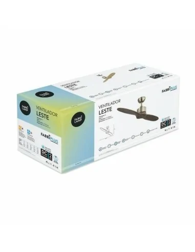 Ventilador de techo sin luz con 2...