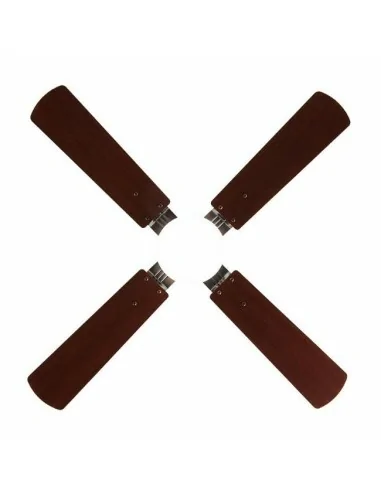 Aspas  marrones del ventilador de techo karaburu