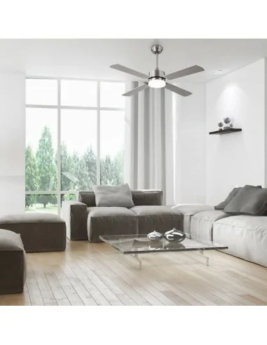 foto del ventilador dc plateado karaburu