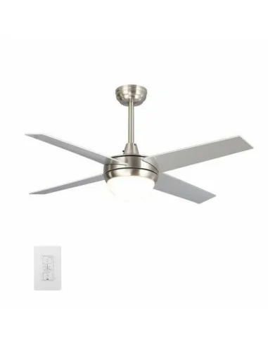 Ventilador de techo DC con 6 velocidades y control remoto. encendido