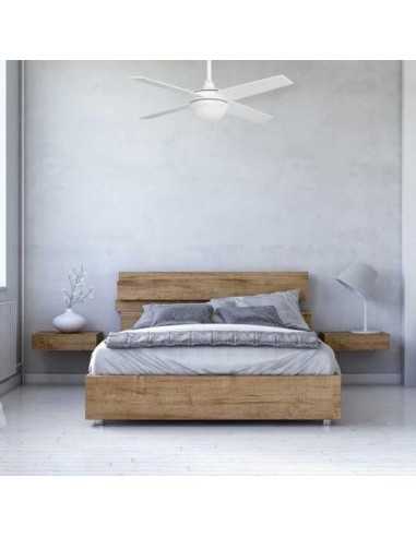 Foto del ventilador de techo blanco eolo