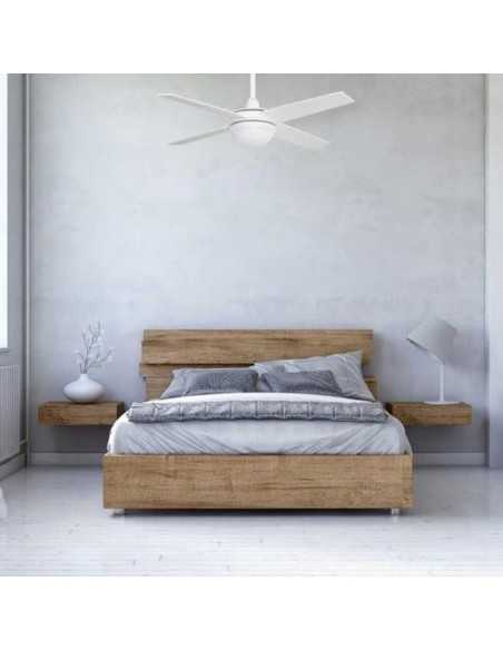 Foto del ventilador de techo blanco eolo