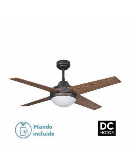 Ventilador de techo DC con mando a distancia - Eolo