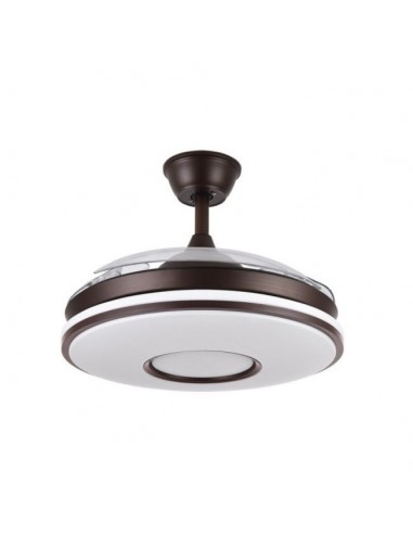 ventilador de techo de aspas plegables y luz LED ventilador de techo de aspas plegables y luz LED