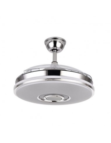 ventilador de techo retráctil silencioso motor DC