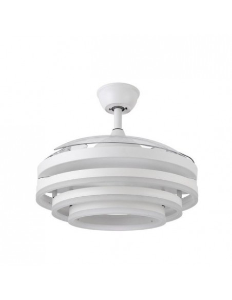 ventilador de aspas plegables silencioso de bajo consumo mando a distancia