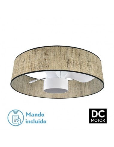 Ventilador de techo sin aspas DC bajo consumo blanco - Natasha