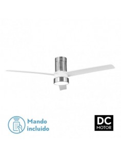 Ventilador techo grande 3 aspas minimalista - Teo negro 2