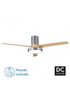 Ventilador de techo para espacios grandes 3 aspas - Pax aspas madera haya
