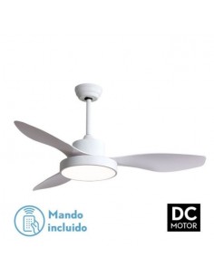 Ventilador de techo para habitaciones grandes - Hayate Niquel haya 2