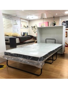 mueble cama plegable blanco 2