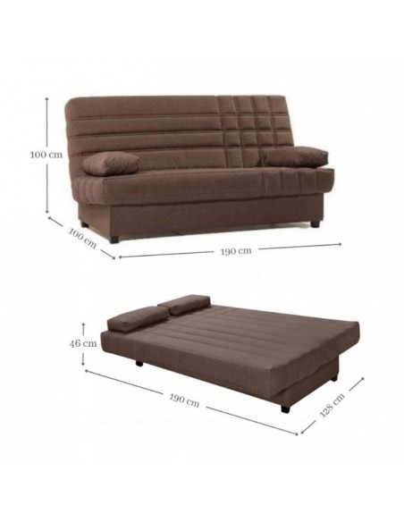 medidas sofa cama terra