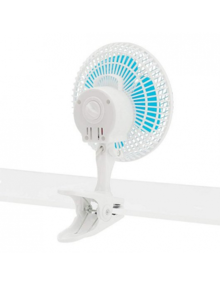 ventilador para sobre mesa pequeño blanco
