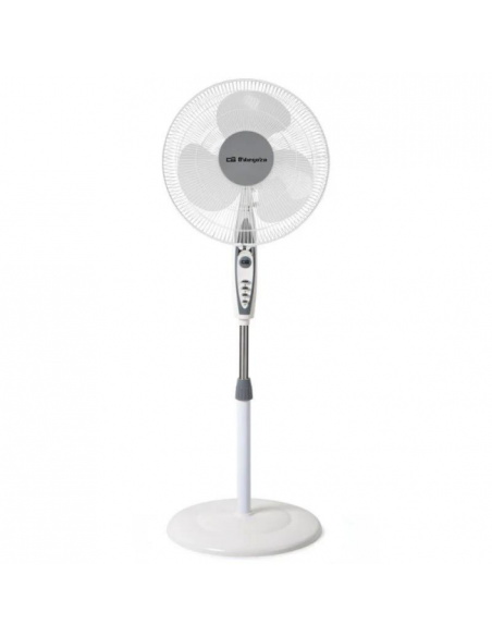Ventilador de suelo blanco
