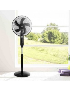 Ventilador de suelo con placa solar - BOREAL 2