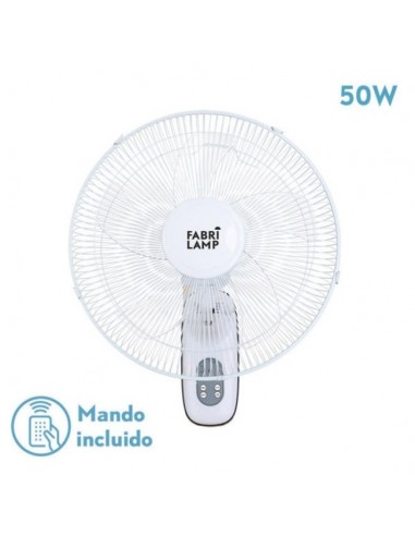 Ventilador de pared con mando a distancia - CUTA