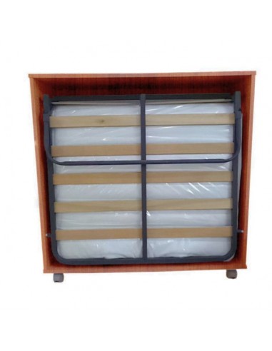 Mueble cama plegable cerezo