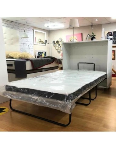 foto mueble cama - Decopaq Plegatin blanco