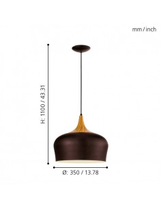 oferta lampara colgante obregon 2