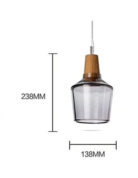 Oferta lámpara colgante - Tulipa de Cristal