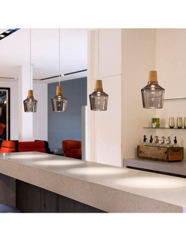 Oferta lámpara colgante - Tulipa de...