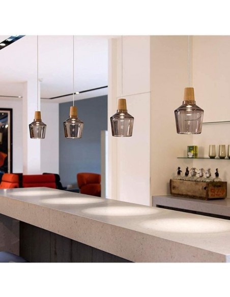 Oferta lámpara colgante - Tulipa de Cristal