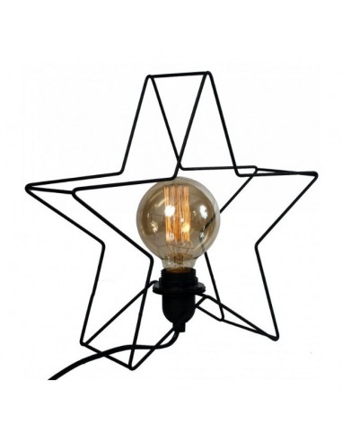 Oferta lámpara - Estrella de Metal