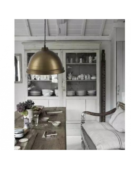 Oferta lámpara colgante - ALU CUERO